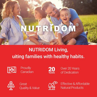 Nutridom Multivitamin for Men, 60 Veggie Capsules - 3 PACK - CAFORIA.CA