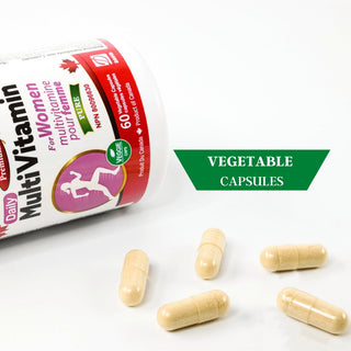 Nutridom Multivitamin for Women, 60 Veggie Capsules - CAFORIA.CA