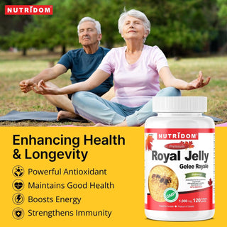 Nutridom Royal Jelly, 1,000 mg, 120 Softgels - CAFORIA.CA