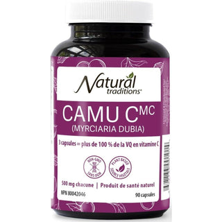 Organic Traditions Camu Camu Berry 90vcaps - CAFORIA.CA