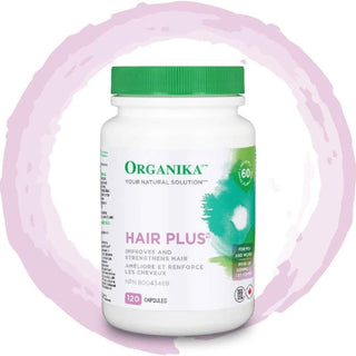 Organika Hair Plus 120 Capsules - CAFORIA.CA