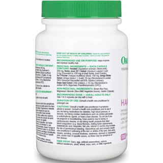 Organika Hair Plus 120 Capsules - CAFORIA.CA