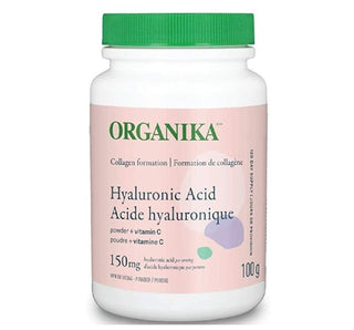 Organika Hyaluronic Acid Powder 150mg + Vitamin C 100g - CAFORIA.CA