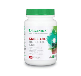 Organika Krill Oil 90gels - CAFORIA.CA