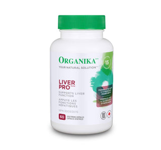 Organika Liver Pro 60 Veggie Capsules - CAFORIA.CA