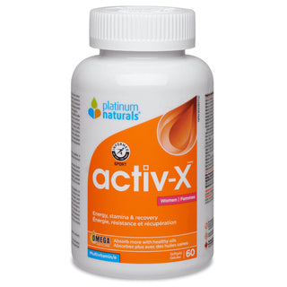 Platinum Naturals Activ - X Multivitamin For Women 120 Softgels - CAFORIA.CA