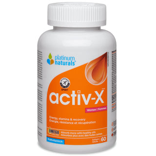 Platinum Naturals Activ - X Multivitamin For Women 60 Softgels - CAFORIA.CA