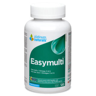 Platinum Naturals Easymulti 120 Softgels - CAFORIA.CA