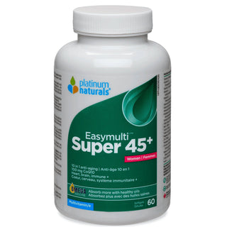 Platinum Naturals Easymulti Super 45+ For Women 60 Softgels - CAFORIA.CA