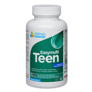 Platinum Naturals Easymulti Teen for Young Men 120 Softgels - CAFORIA.CA