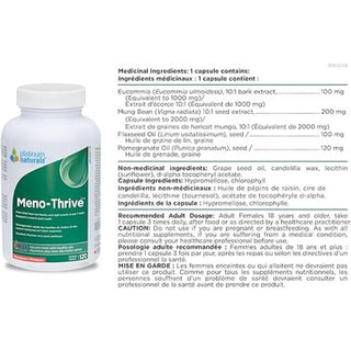 Platinum Naturals Meno - Thrive 120 Softgels - CAFORIA.CA