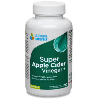 Platinum Naturals Super Apple Cider Vinegar + 90 Veggie Capsules - CAFORIA.CA