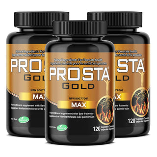 Prosta Gold Max 500mg 120 Vcaps (3PACK) - CAFORIA.CA