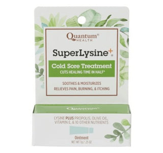 Quantum Health Super Lysine + Ointment, Cold Sore Treatment 7g - CAFORIA.CA