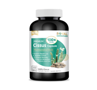 Royal Canadian Cissus 600mg 300 Caps - CAFORIA.CA