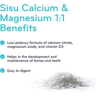 Sisu Calcium & Magnesium 1:1 300 Capsules - CAFORIA.CA