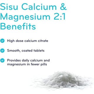 Sisu Calcium & Magnesium 2:1 180 Tablets - CAFORIA.CA