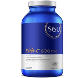 Sisu Ester - C 600mg 240 Veggie Caps - CAFORIA.CA