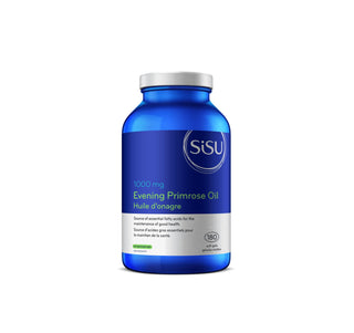 Sisu Evening Primrose Oil 1,000mg 180 Softgels - CAFORIA.CA