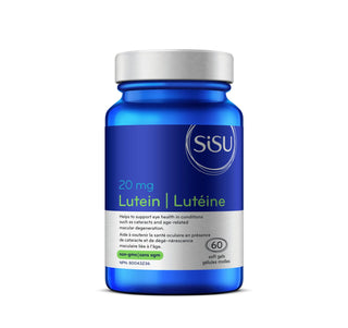 Sisu Lutein 20 mg 60 Softgels - CAFORIA.CA