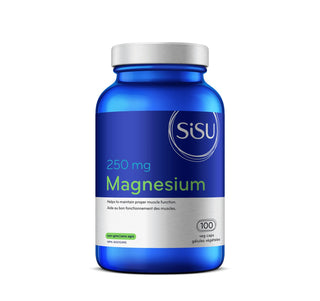 Sisu Magnesium 250 mg 100 Vcaps - CAFORIA.CA