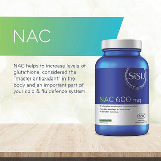 Sisu NAC 600 mg 120 Vcaps - CAFORIA.CA