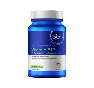 Sisu Vitamin B12 1000 mcg 180 Tablets - CAFORIA.CA