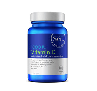 Sisu Vitamin D 1000IU 200 Tablets - CAFORIA.CA