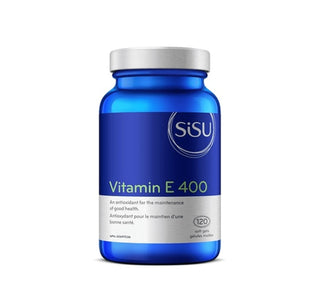 Sisu Vitamin E 400 IU 120 Softgels - CAFORIA.CA