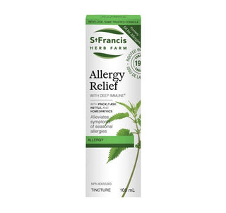 St. Francis Herb Farm Allergy Relief (Deep Immune For Allergies) 100ml - CAFORIA.CA