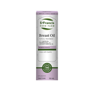 St. Francis Herb Farm Breast Oil 50ml - CAFORIA.CA