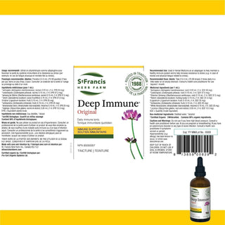 St. Francis Herb Farm Deep Immune Original 100ml - CAFORIA.CA