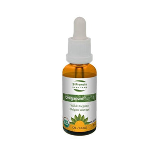 St. Francis Herb Farm Oreganum Plus Oregano Oil 1:1 30ml - CAFORIA.CA