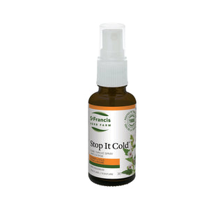 St. Francis Herb Farm Stop It Cold Throat Spray 30ml - CAFORIA.CA