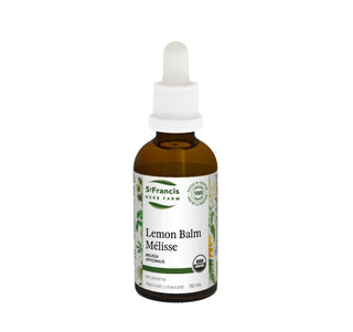 St.Francis Lemon Balm Tincture 50ml - CAFORIA.CA