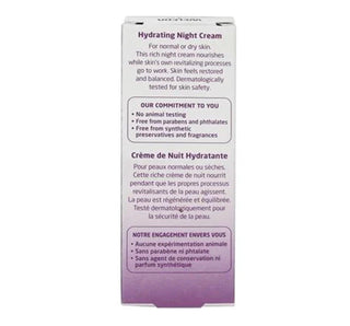 Weleda Hydrating Night Cream - Iris 30ml - CAFORIA.CA